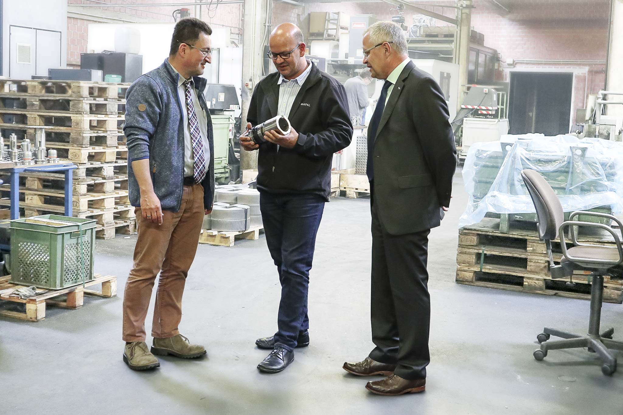 From left to right: Ralf Baur, Frank Pfeiler and Hans-Adolf Thelen.